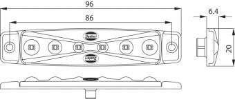 LED SIDE MARKER LAMP 12V OR 24V