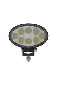 LED WORK LAMP WITH CARBON ALLOY PLASTIC HOUSING 10-30V